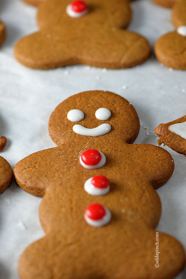 Gingerbread Cookies | ยฉaddapinch.com